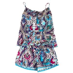 NWT Dusk Multicolor Floral Pajama Set